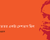 ছবির ভেতর একটা দেশভাগ ছিল